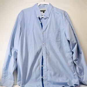 Banana Republic Oxford tailored slim fit Light Blue Casual‎ Button Down Shirt